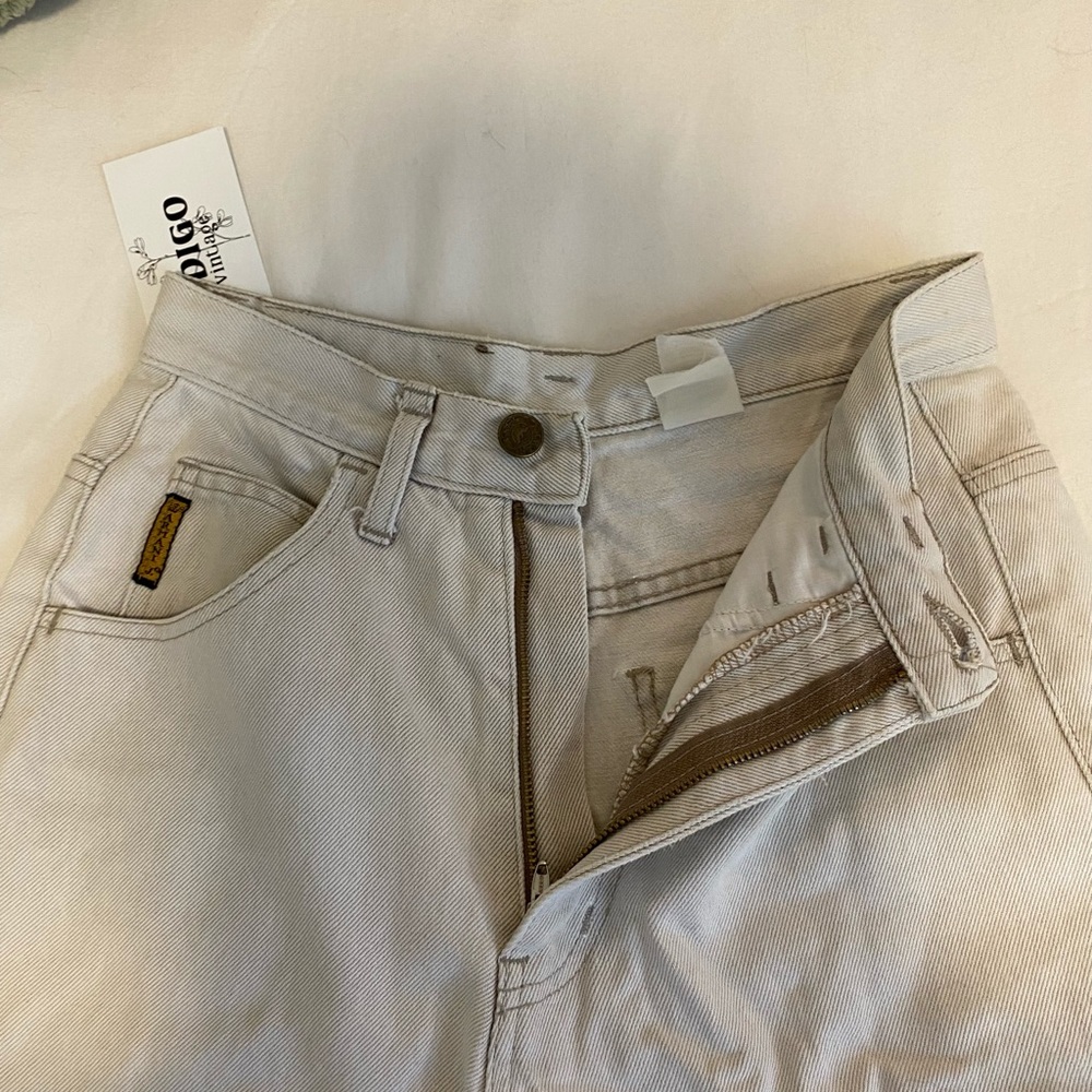 VINTAGE Armani off white denim